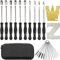 Kit D'Outils de RéGlage de Carburateur pour Moteurs à 2 Temps, Outil de RéGlage de Mise au Carburateur pour TronçOnneuse DéSherbeur Tondeuse