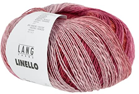 Lang Yarns - Linello Fb. 65 fuchsia rot rosa 100 g