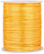 PandaHall 2mm Cordon de Satin Rattail, 100m Fil de kumihimo doré Chaîne d'artisanat de Noël Chaîne de Perles de Garniture Soyeuse Cordons décoratifs pour Les capteurs de rêve Cheveux tressés Bijoux