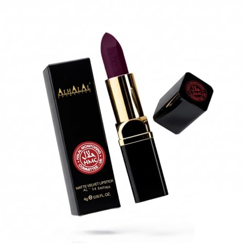 Halal MATTE VELVET LIPSTICK Long Lasting up to 16h Vegan and Cruelty-Free (AL-14-SAFINA)