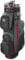 Wilson Staff Golftasche, i Lock 3 Cart Bag, Trolleytasche, 14 Fächer für diverse Golfschläger, Schwarz/Rot