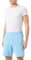 Champion Herren Legacy Icons Pants-Small Script Logo Powerblend Terry Bermuda Shorts, hellblau, XS