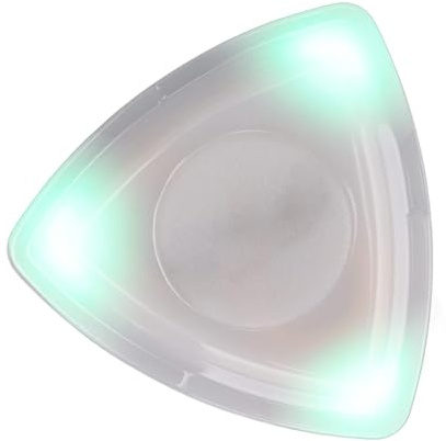 Plettro per Chitarra LED Verde, Plettri Alta Sensibilit¨¤ con Luce Sostituibile, Basso Consumo Energetico per Strumenti a Corda, Accessori Chitarra Professionali, Plettro Resistente e Leggero