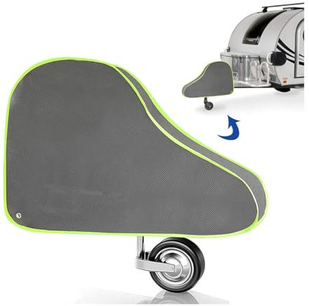 JNNJ Deichselabdeckung Wohnwagen, Universal wasserdichte Anhängerkupplung Schutz Abdeckung Deichselhaube, Anhänger Deichselhaube Für Caravan Wohnwagen, Wohnmobil