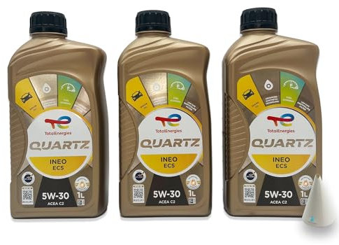 3 L Total Quartz Ineo ECS 5W-30 | passend für | PSA B71 2290 | 3 Liter | Motoröl | Motorenöl | mit Trichter | weitere Empfehlungen siehe Artikelbeschreibung
