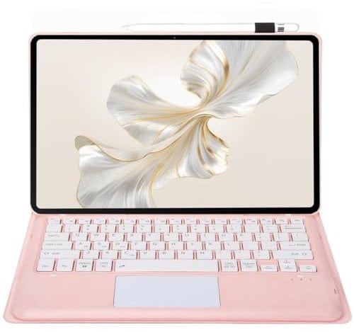 ZOMUN Bluetooth Keyboard Case with Trackpad for Honor Pad 9 | Honor Tablet 9 (12.1 inch), Wireless Keyboard with Protective Case & Trackpad Mouse