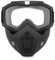 Máscara táctica de Airsoft, máscara Protectora de Cara Completa para CS Paintball, Halloween, Cosplay, Fiesta de Ciclismo, máscara Facial antivaho Ajustable a Prueba de Viento para Exteriores