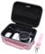 L LTGEM Hard Case for Sony Alpha ZV-E10 / ZV E10L Vlog Camera Kit - Portable Travel Bag (Case Only) - Pink