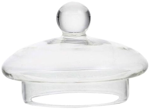 HOLIDYOYO Tea Kettle Glass Lid Replacement Teapot Lid 400ml Teapot Accessory Long-Lasting Easy Maintenance