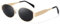 MIVORA Retro Sonnenbrille Damen Herren, Vintage Oval Sunglasses, Metal Sonnenbrille, Party Sonnenbrille, Aesthetic Accessoires Sunglasses Woman UV400 Schutz(Grau)