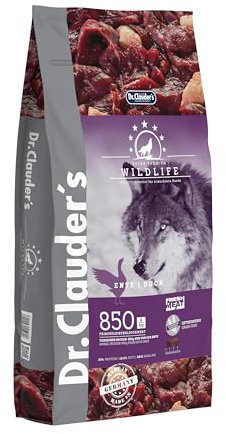 Dr.Clauder's | Trockenfutter für Hunde | Wildlife Sorte | 11,5 kg | (11,5 kg, Ente)