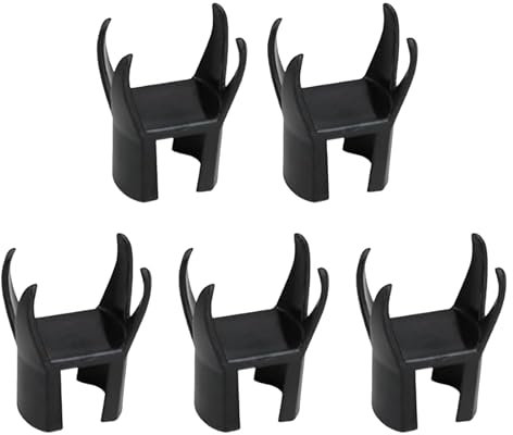 GIONAR 5 unidades de recogedor de pelotas de golf, recogedor de pelotas de golf, recogedor de pelotas de golf para putter, accesorios de golf, accesorios de golf, agarre de pinza para putter,