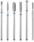 6pcs Cuticle Drill Bit, Nail Drill Bits Diamond Nail Drill Bits Set Cuticle Bit for Nail Drill Carbide Cuticle Ball Drill Bit Manicure Pedicure Remover Tools for Electric Nail File Machine