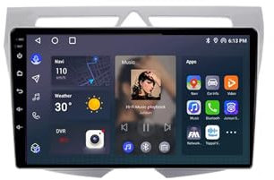 BOJONI Android 12 Autoradio 2 Din in-Dash Radio avec Car-Play Android Auto, 9 Pouces Screen RDS Dab+ Radio/Caméra De Recul pour Kia Morning Picanto 2007-2010(4 Core 1G+16G)