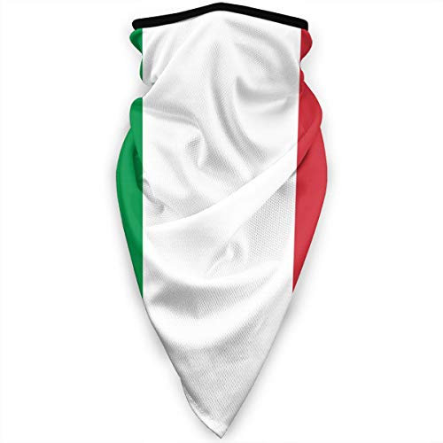 Bandana Flagge Von Italien Magisches Stirnband Unisex Nackenwärmer Stilvoll Röhrenschal Für Motorrad, Camping, Ski