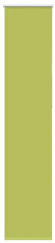 vidaXL Verdunkelungsrollo Grün 55x230 cm Stoffbreite 50,7 cm Polyester, Rollo, Klemmfix, Thermorollo, Verdunklungsrollo, Klemmrollo, Fensterrollo