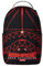 Heist Laser Shark Mission Impossible Zaino, Nero/rosso