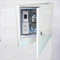 Lockable Fuse Box Cover Metal Iron, Indoor Hide Breaker Box Plate with Keys, White Electrical Panel Covers for Home/Outdoor/Hotel Decoration(43cm(16 7/8))