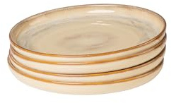Gipfelstück Dessertteller-Set, Steinzeug Nebelwald
