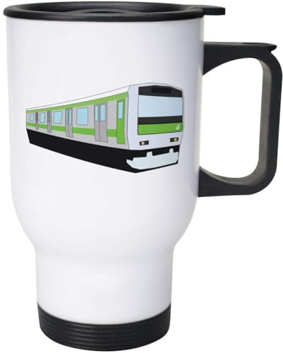Azeeda 400ml 'Japanese Train' Reusable Coffee/Travel Mug (MG00096062)