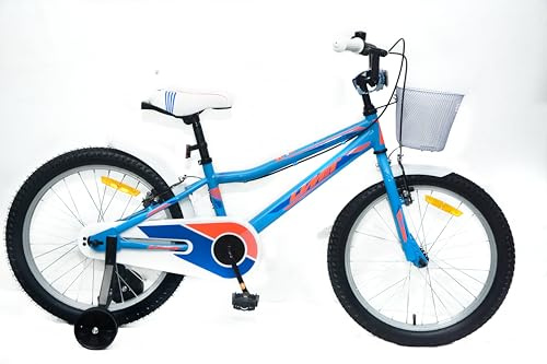 DEPORBIKES Mädchenfahrrad 50,8 cm (20 Zoll) | Mädchenfahrrad 6-9 Jahre + V-Break-Bremsen + Stabilisatoren + Stahlrahmen | sicher und robust