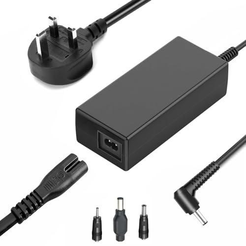 19V 65W 45W ASUS Laptop Charger for Asus Vivobook 16 15 14 X1605VA E1504FA E410KA M1502YA X1504VA S16 S14 Zenbook Chromebook EeeBook ImagineBook Multi-tips AC Adapter Power Supply
