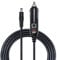 KUNCAN 12V Cigarette Lighter Plug Cable，DC5521 to 12V DC Car Charger Auto Power Supply cable for Portable DVD player, GPS, Navigation,Bluetooth Speakers, Breast Pump, Car Cleaners, 5A fuse,4FT