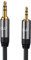 CSL - 1,5m Klinkenkabel 2,5mm zu 3,5mm - Audio Adapterkabel Audio 2,5mm Klinken-Stecker zu 3,5mm Klinken-Stecker - passgenau - Voll-Metallstecker - vergoldete Kontakte