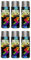 Deco Color 6er Sparpack DC Lackspray glänzend 400ml nach RAL freie Farbauswahl (6 Dosen in aluminium glanz RAL 9006)