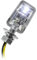 LED-Kennzeichenbeleuchtung Nano chrom klares Glas 12V/1,4W, E-geprüft Universal Motorrad Roller Nummernschildbeleuchtung Nummermnschild