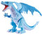 Robo Alive Eisspeiender brüllender Drache Roboterspielzeug, Elektronisches Drachenspielzeug, (Blauer Drache)
