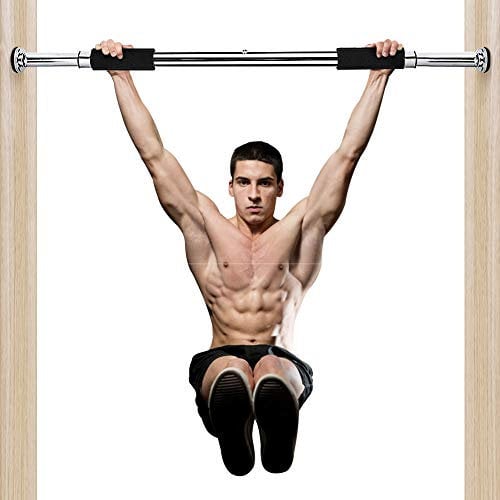 Doorway Pull Up Bar, Adjustable 60-100cm Multi-Purpose Indoor Gym Pull Up Bar, 100kg Heavy Duty Chin Up Bar for Home Daily Exercise Lose Weight