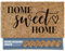 Barnyard Designs ‘Home Sweet Home’ Door Mat, Indoor/Outdoor Non-Slip Rug, Front Door Welcome Mat for Outside Porch Entrance, Home Entryway Farmhouse Decor, 76 x 43cm