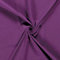 0,5m Baumwoll-Jersey uni 8% Elastan Baumwollstoff elastisch Meterware Jersey-Stoff Oeko-Tex Kl 1, Farbe:dunkellila