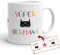 Kembilove Tazas de Cafe Originales – Taza Personalizada Súper Hermana – Tazas cumpleaños – Regalos Originales para cuñados – Tazas de Navidad Familia