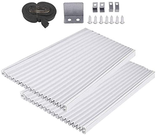 Paneles Aire Acondicionado Con Marco, Paneles Aire Acondicionado Ventana Ajustables, Kit Panel LatCA Para 12000BTU AC Para Unidad CA Windows, Reemplazo