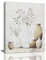 remzoke Kunstdruck auf Leinwand, Botanische Vase, 40,6 x 30,5 cm, modernes Badezimmer, Küche, Wohnzimmer, Heimdekoration
