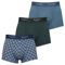 Ted Baker Herren-Boxershorts Dreierpack - Skarabäus/Teal/Seilkette Navy - XL