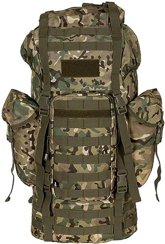 MFH BW Kampfrucksack, MOLLE, 65 l, Alu-Ausst. (operation-camo)