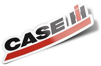 PACK AUTOCOLLANTS Stickers Case IH trattore logo agricoltura 10cm vinile qualità resistente acqua e uv disegno mietitrice pressa macchine agricoltore
