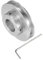 Kozelo Keilriemenscheibe - [20mm Bohrung x 60mm Außendurchmesser] Aluminiumlegierung V-Rillen-Antriebsscheibe für 6mm PU-Rundriemen für viele bestehende Antriebskonstruktionen