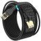 YSONG Câble Ethernet Cat 8 25m, haute vitesse 40 Gbit/s, 2000 MHz, 26 AWG, cable RJ45 plaqué or, résistant aux UV, pour PC/modem/routeur/jeux, plus rapide que Cat7/Cat6/Cat5