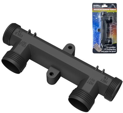 Válvula de sensor 595926 para vatios premier 500800 y 500805 y grundfos up Comfort Series, sistema de bomba de recirculación instantánea de agua caliente 367010, válvula de puente de derivación