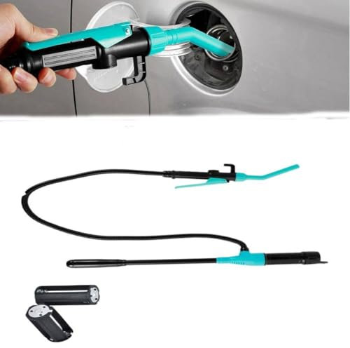 Pompe à batterie portable, pompe à siphon électrique à piles, pompe de transfert de carburant manuelle pour bidon de gaz, pompe à gaz multifonction, pompe alimentée par batterie pour carburant,