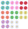32 Pcs Flower Iron On Patches Embroidered Patches Cute Daisy Flower Patch For Clothes Sewing Floral Patches Sew Applique Repair Patch Diy Crafts For Clothes Jeans Jackets Bags Backpack Hat Decorations