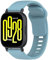 Wownadu Pulseras Compatible para Xiaomi Redmi Watch 5 Active Correa/Redmi Watch 5 Lite Correas 22mm Silicona Deportiva Azul Claro