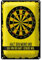Lustiges Blechschild | Dart-Scheibe | Humorvolle Deko für Zuhause | 20 cm x 30 cm
