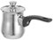 GALPADA Cafetera Turca Café Cafetera Para Estufa Cafetera De Camping Pequeño Estufa De Tetera Pequeña Mini Cafetera Con Leche Olla Calentadora De Leche Olla Turca Acero Inoxidable Silver