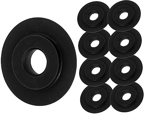 DIYEAH 8stücke Teiliges Rohrschneider Ersatzklingen Hochwertiges Ersatzrad Heavy-duty Tube Cutter Schneidräder Kompatibel Für Kupfer Messing Aluminium Und Kunststoffrohre Ersatzteile Lang