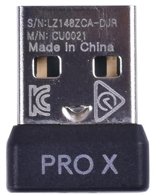 Mouse Receiver for Logi-tech G Pro X Superligh, Stable, Compact and Portable, USB Dongle Adapter